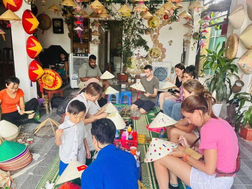 Hanoi: Incense Village, Hat, and Lacquer Artisanal Tour - Lacquer craft village, hands-on painting for the full-day option