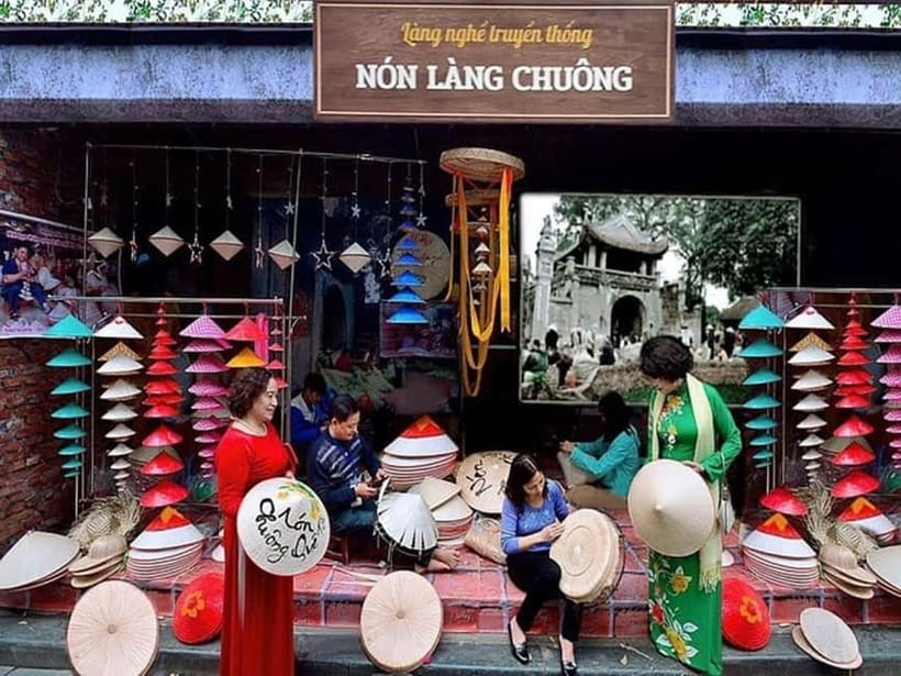 Hanoi Incense Village Tour & Traditional Crafts All Included - Lunch at a local home, plus the conical hat activity