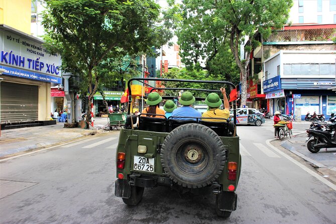 Hanoi Jeep Food Tours Led By Women - Riding setup: double with your guide at the controls