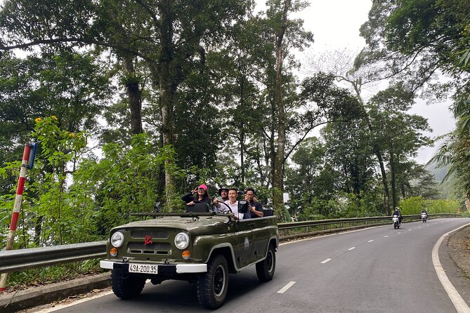 Hanoi Jeep Tour - Ba Vi National Park Full Day Tour - Inside Ba Vi: giant trees, a French church, and big viewpoint energy