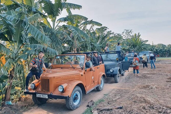Hanoi Jeep Tour: Red River Countryside+ Backstreet+ Train-street - B52 Victory Museum and the city sights you pass in the same motion