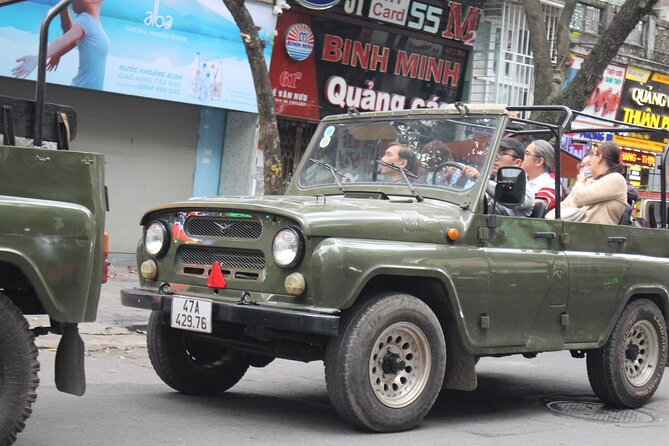 Hanoi Jeep Tours Led By Women: Hanoi City Jeep Tours - Long Bien Bridge (30 minutes): photos, views, and a sense of Hanoi scale