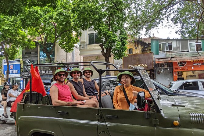 Hanoi Jeep Tours Led By Women: Hanoi City Jeep Tours Half Day - Markets and an included meal: how you finish like a local