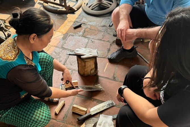 Hanoi Knife-Making Class:Join the Legacy in Blacksmith's Workshop - Step by Step: Design, Forge, Shape, and Sharpen Your Knife