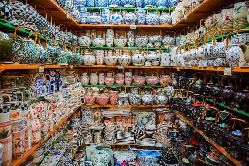 Hanoi: Mega Grand World with Bat Trang Pottery Village - Koreatown and Hong Kong Town, plus electric-car transfers