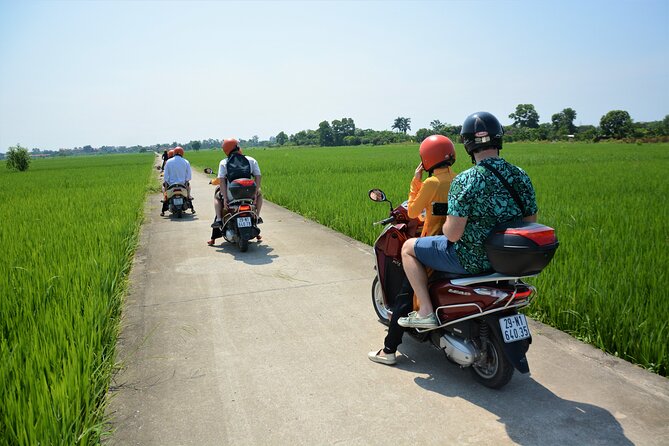 Hanoi Motorbike Led By Women: Hanoi Countryside Motorbike Tours - Hồ Trúc Bạch finish: Vietnamese meal and egg coffee