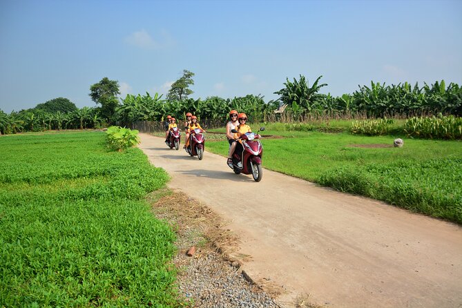Hanoi Motorbike Led By Women: Hanoi Countryside Motorbike Tours - Meeting at Hanoi Opera House and getting rolling smoothly