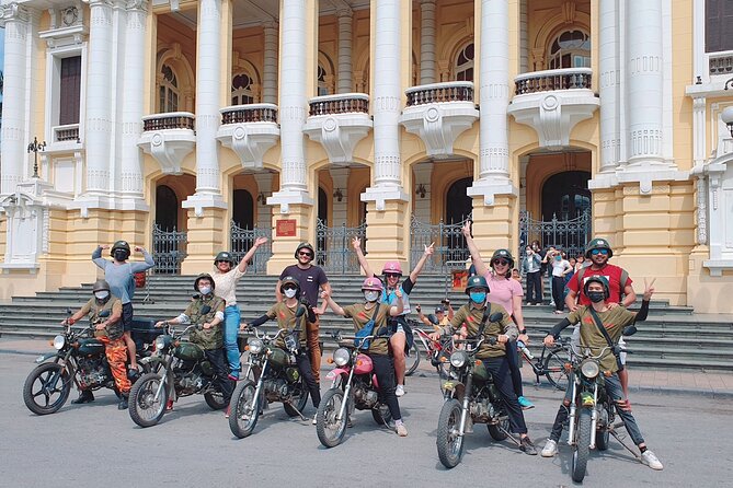 Hanoi Motorbike Tour: Hanoi HIGHTLIGHTS & HIDDEN GEMS - Stop 4: Hai Ba Trung Temple and backstreet Hanoi by motorbike