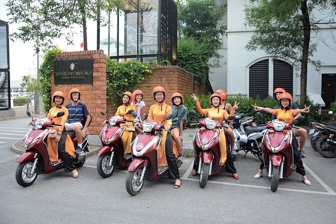 Hanoi Motorbike Tour Led By Women: Hanoi City Half Day - From markets to Huu Tiep Lake: the Downed B-52 stop lands with weight