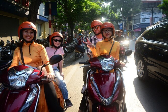 Hanoi Motorbike Tour Led By Women: Hanoi Motorbike Food Tours - Bun Cha stop plus the Ho Chi Minh monument at night rites