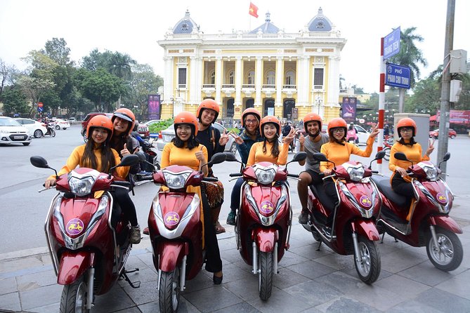 Hanoi Motorbike Tours Led By Women: Hanoi City Insight Motorbike Tours - Your 4.5 hour route, stop by stop around Hanoi