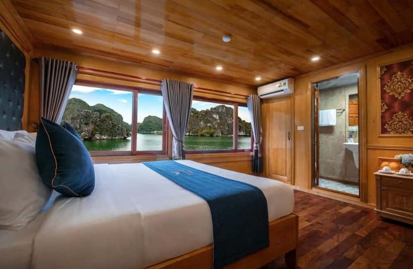 Hanoi/Ninh Binh: 2-Day Lan Ha Bay & Cat Ba with Small Cruise - Night on the bay: squid fishing, panoramic downtime, and sleep reality
