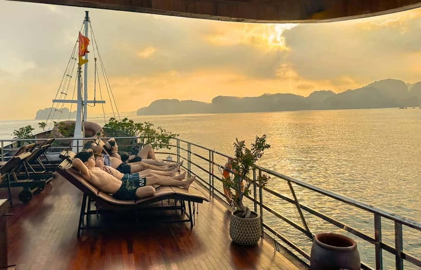Hanoi/Ninh Binh: 2-Day Lan Ha Bay & Cat Ba with Small Cruise - The small-cruise setup, and why it matters for kayaking and swimming