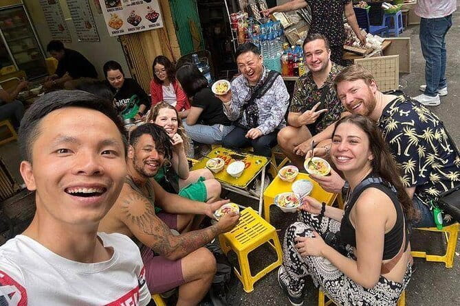 Hanoi Street Food Tour with egg coffee making - Xoi chè for dessert: sticky rice meets sweet soup