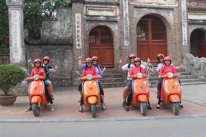 Hanoi Vespa Full Day City & Countryside with Female Ao Dai Riders - Getting ready: pickup near the Old Quarter and a proper safety brief