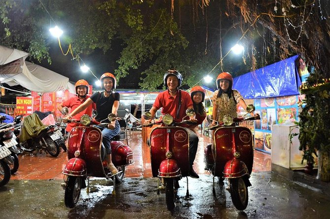 Hanoi Vespa Tours: Hanoi After Dark Vespa Food Tours - Your night itinerary, stop by stop
