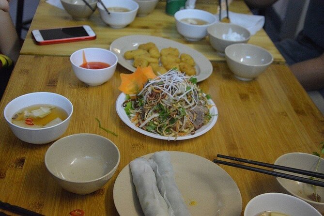 Hanoi Vespa Tours: Hanoi Vintage Vespa Food Tours - French Quarter ride to the Red River, lantern-lit Hanoi