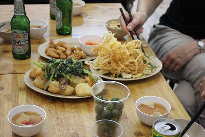 Hanoi Vespa Tours: Hanoi Vintage Vespa Food Tours - West Lake at night, plus the Ho Chi Minh Mausoleum flag ceremony