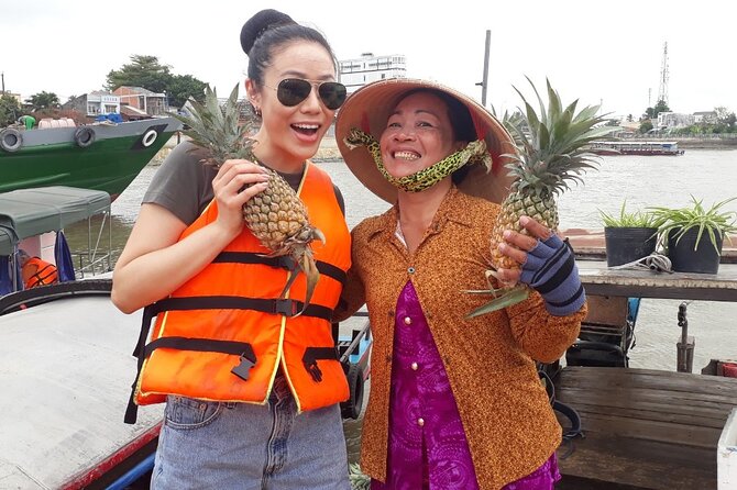 HCM: 2-Day Mekong Delta Floating Market with Cooking & Bike Ride - Unicorn Island to the orchard route: rowboats, folk music, and honey tea