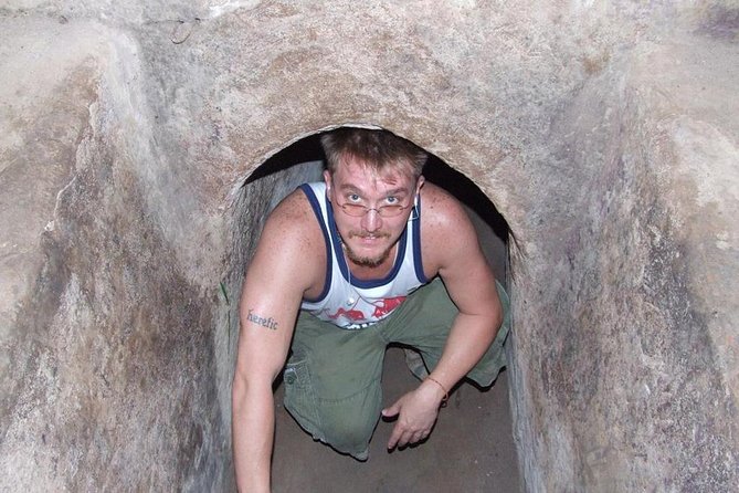 HCM: Cu Chi Tunnels-Tapioca Small Group Tour Morning or Afternoon - Tiny Hiding Entrances and the Tunnel Maze of Daily Life
