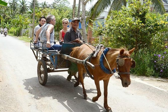 HCM:Mekong Delta Boat,Khotcake cooking Coconut Village,SmallGroup - The Village Walk and Coconut Canal Rowing Moment