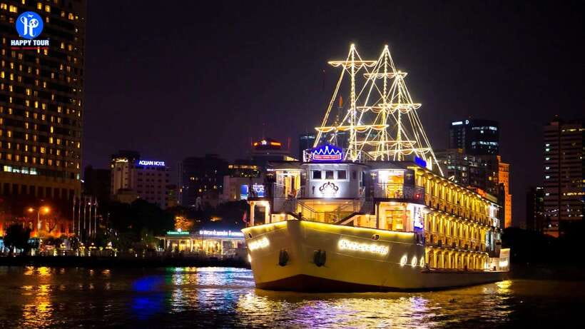 HCM: Saigon River Dinner Cruise - Two ways to get there: car transfer or scooter sightseeing