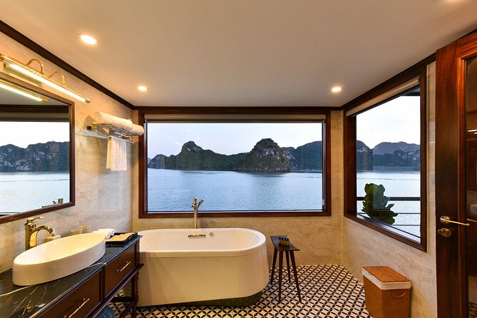 Heritage Binh Chuan 2 Days 1 Night discovery in Lan Ha Bay - Food and onboard lounges: where the cruise really feels worth $469