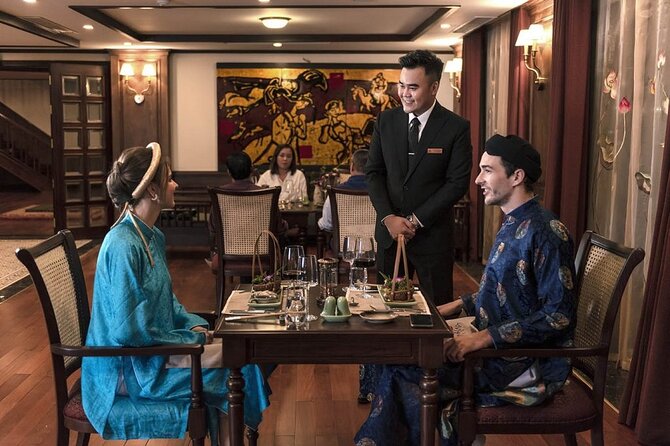 Heritage Cruises Best Luxury Cruise to Halong and Lan Ha Bay 2D1N - Day 2 starts with Vovinam, then cave time by bamboo boat
