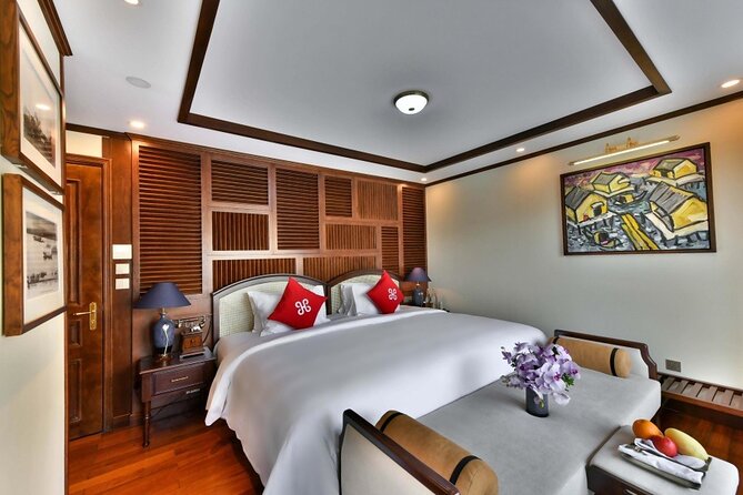 Heritage Cruises Best Luxury Cruise to Halong and Lan Ha Bay 2D1N - Price and value for $365 per person