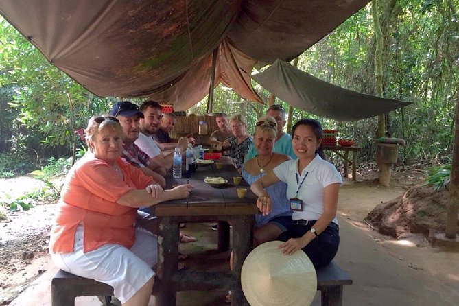 Ho Chi Minh: Best Seller of Cu Chi Tunnel & Mekong Delta Cruise - Coconut candy workshop, fruit, honey tea, and local wine