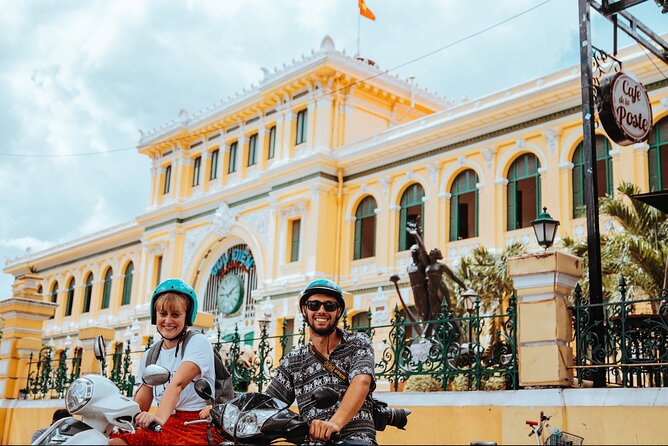 Ho Chi Minh City Motorbike Tour w Student + Safe + Fun - Stop 1: Thich Quang Duc Monument, and the 1963 protest story