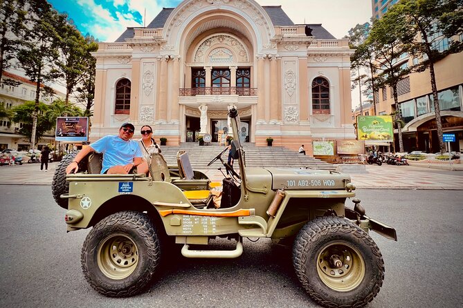 Ho Chi Minh City Private Half-Day Tour by U.S Army Jeep - Key things that make this jeep tour worth your time