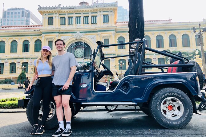 Ho Chi Minh City Private Half-Day Tour by U.S Army Jeep - Saigon Central Post Office and Notre Dame Cathedral breaks