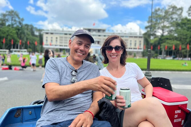 Ho Chi Minh City Private Half-Day Tour by U.S Army Jeep - Ho Chi Minh Square and Bitexco Tower quick hits