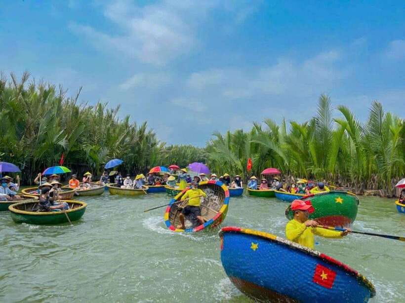Hoi An: Basket Boat Ride in the BẢY MẪU Coconut Forest - Timing Strategy: Quiet Morning River vs. Late-Day Light