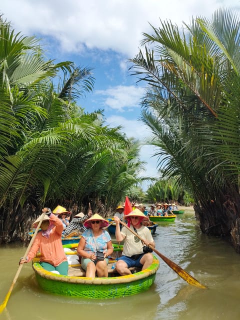 Hoi An: Basket Boat Ride in the Coconut Forest - Fishing-net casting: when you should go for the best show