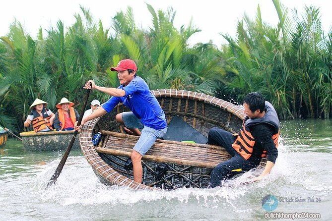 Hoi An Basket Boat Ride in Water Coconut Forest - Why Cẩm Thanh feels special right after Hoi An old town