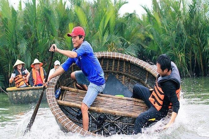Hoi An Basket Boat Tour ( basket boat, visit water coconut forest, fishing crab) - Picking up and timing in Hoi An without the stress