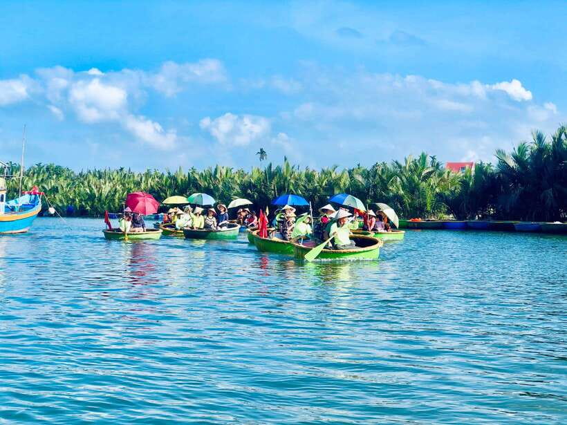 Hoi An: Coconut Basket Boat Rides with Two-way Transfers - Traditional Fishing: Net Casting, Beetles, and Catching Crabs