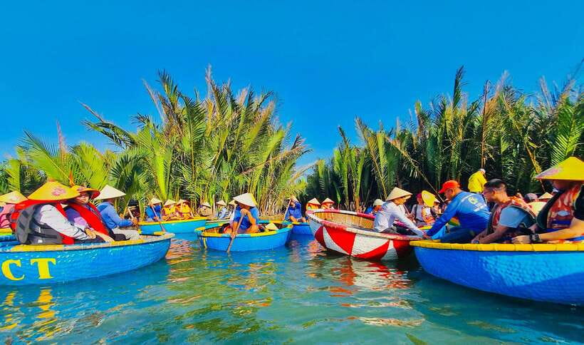Hoi An: Coconut Basket Boat Rides with Two-way Transfers - Pickup and Two-Way Transfers From Hoi An or Da Nang
