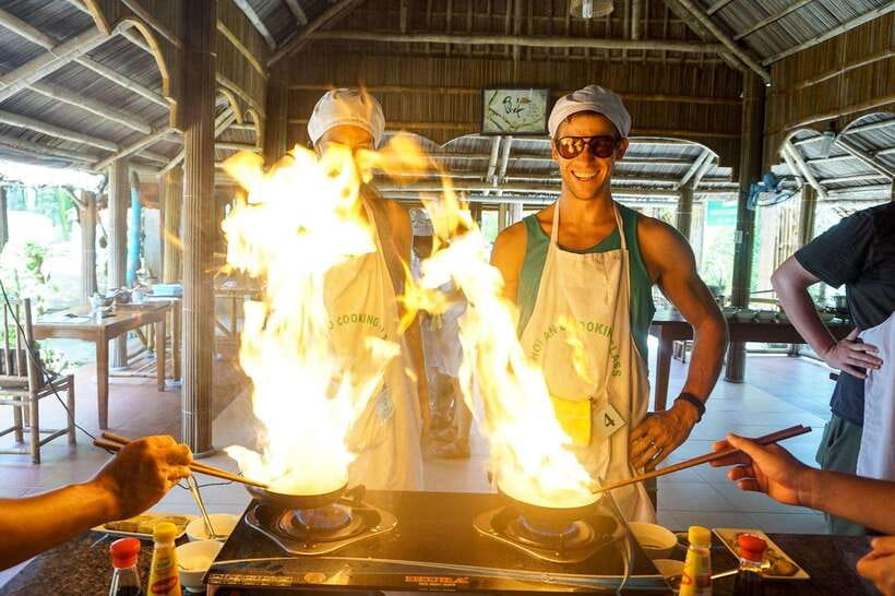 Hoi An: Cooking Class + basket boat (free transfer in Hoian) - Timing in Hoi An: the two schedules and how to choose