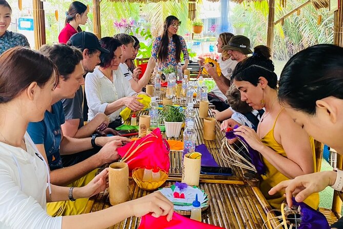 Hoi An: Cooking Class with Market, Lantern Making, Basket Boat - Basket boat in the Bay Mau coconut forest, coracle style