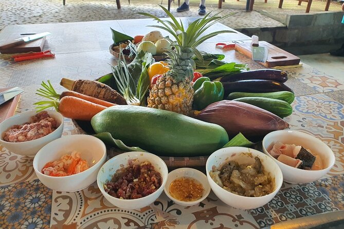 Hoi An Cooking Class With Market Tour and Bamboo Basket Boat Ride - Hands-On Cooking: Choose 4 Dishes From 10 and Cook With Technique