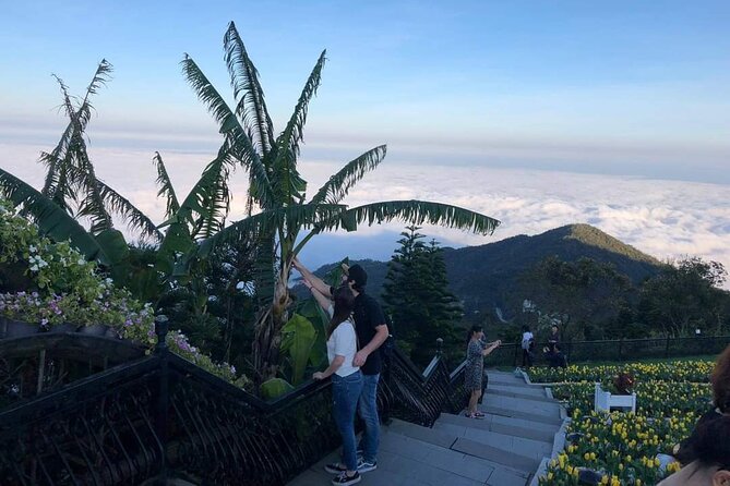 Hoi An/Da Nang guided tour to BANA HILLS with Cham Cham Travel - Eden Sky Garden, Champagne Glass Stairs, and the SunWorld Flow