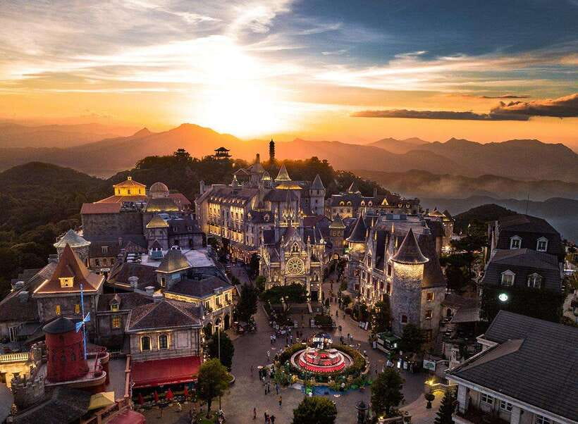Hoi An: Full-day Ba Na Hills & Amazing Golden Bridge - Tinh Tam Garden, Nghinh Phong Peak, Luna Castle, Eclipse Square, and Vong Nguyet Hill