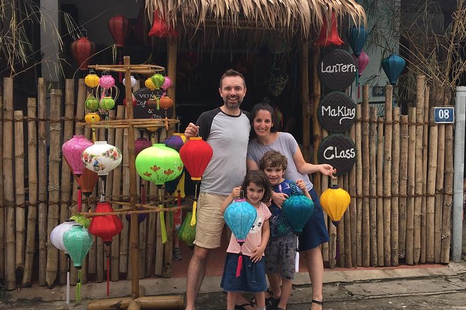Hoi An Full Lantern Making Class- A special Foldable lantern - Tea first: the calm start and cultural context