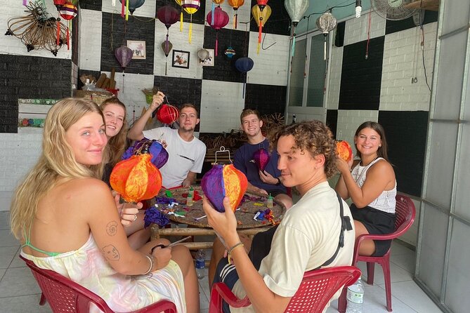 Hoi An Full Lantern Making Class , Basket Boat , Crab Fishing And Food - Getting Ready for Bay Mau Coconut Forest