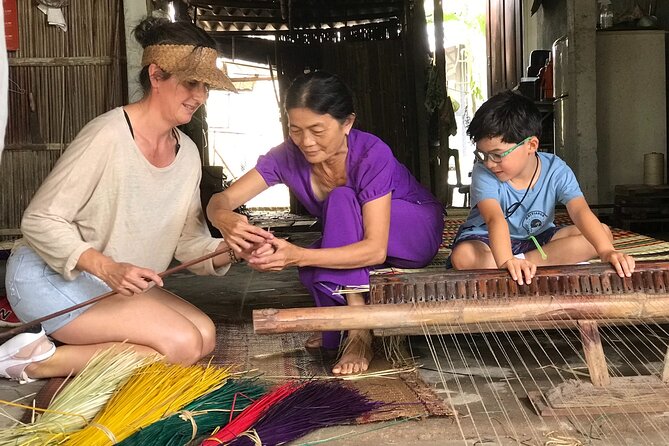 HOI AN Hidden Gems in Rural Villages & River Islands PRIVATE TOUR - Cam Thanh water coconut forest: basket boat ride and local fishing-style time