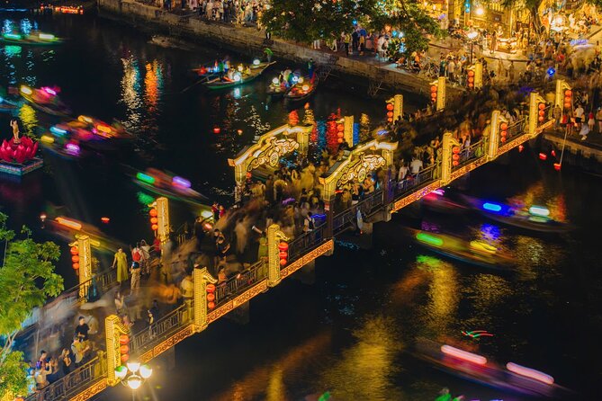 Hoi An Lantern Making Class with Lantern Boat Trip - The private lantern boat ride on the Thu Bon/Hoai River