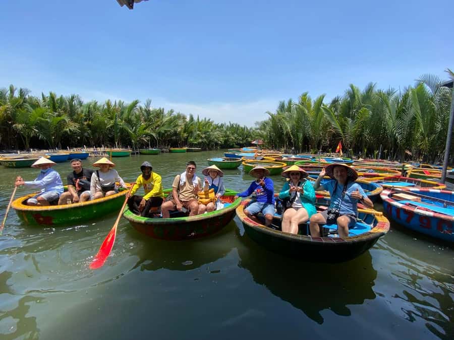 Hoi An: My Son Sanctuary with Basket Boat and Lunch Options - The Optional Bay Mau Coconut Jungle Basket Boat Extension